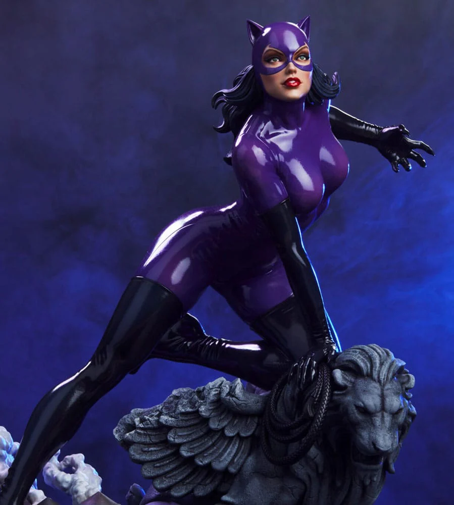 Catwoman Purple Edition DC Comics Maquette 1/6 Figurka 35 cm - Image 4