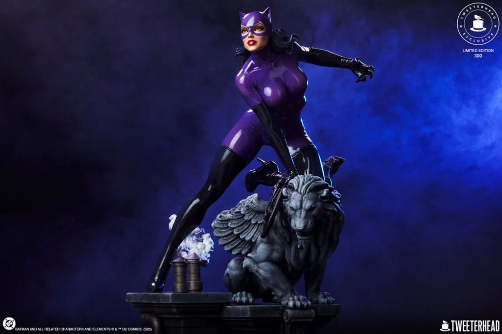 Catwoman Purple Edition DC Comics Maquette 1/6 Figurka 35 cm - Image 5