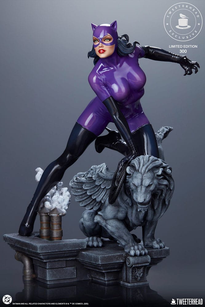 Catwoman Purple Edition DC Comics Maquette 1/6 Figurka 35 cm - Image 6