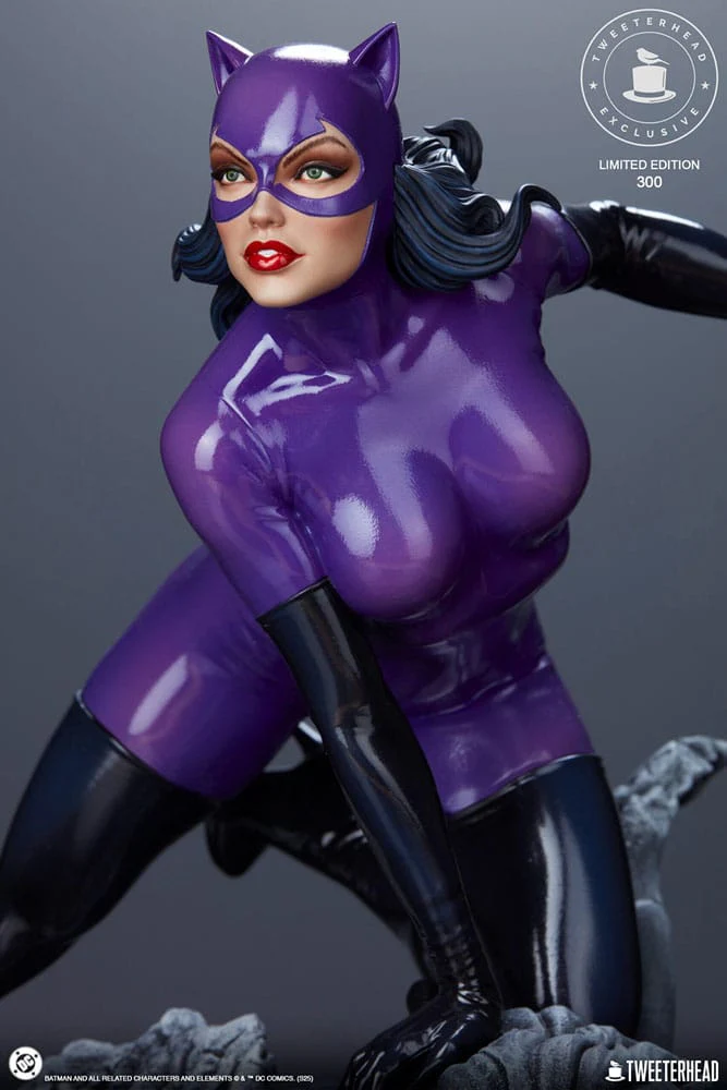 Catwoman Purple Edition DC Comics Maquette 1/6 Figurka 35 cm - Image 7
