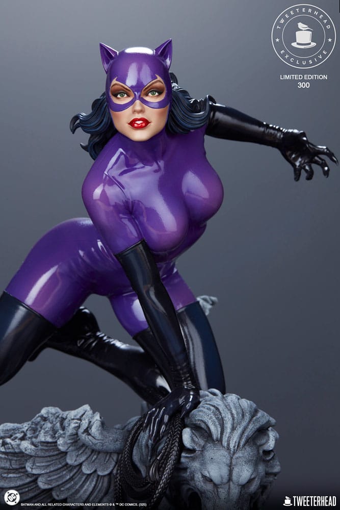 Catwoman Purple Edition DC Comics Maquette 1/6 Figurka 35 cm - Image 9