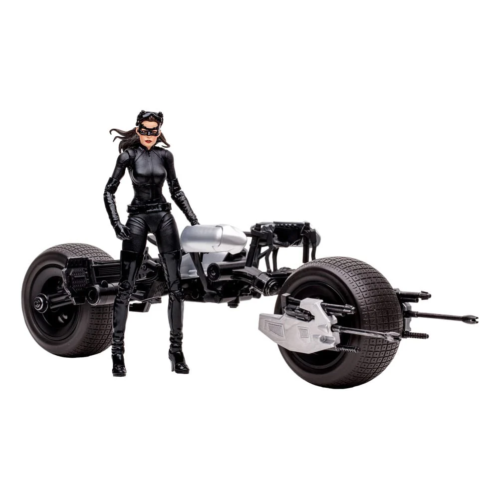 Catwoman with Batpod The Dark Knight Rises DC Multiverse Figurka 18 cm - Image 3