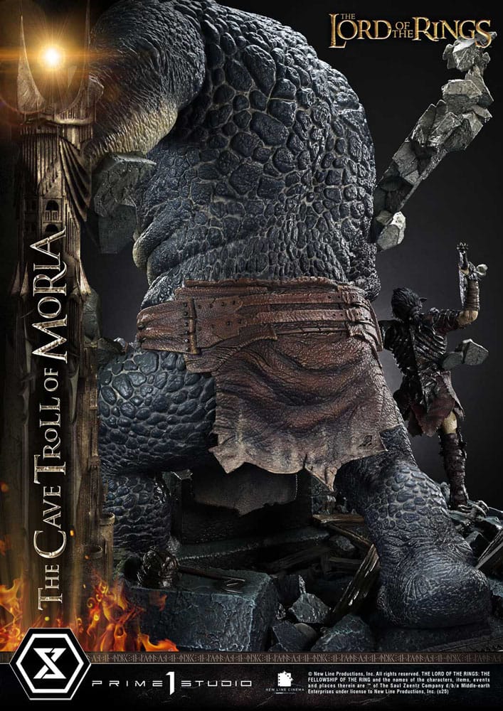 Cave Troll of Moria The Lord of the Rings Premium Masterline Series 1/6 Figurka 91 cm - Image 13