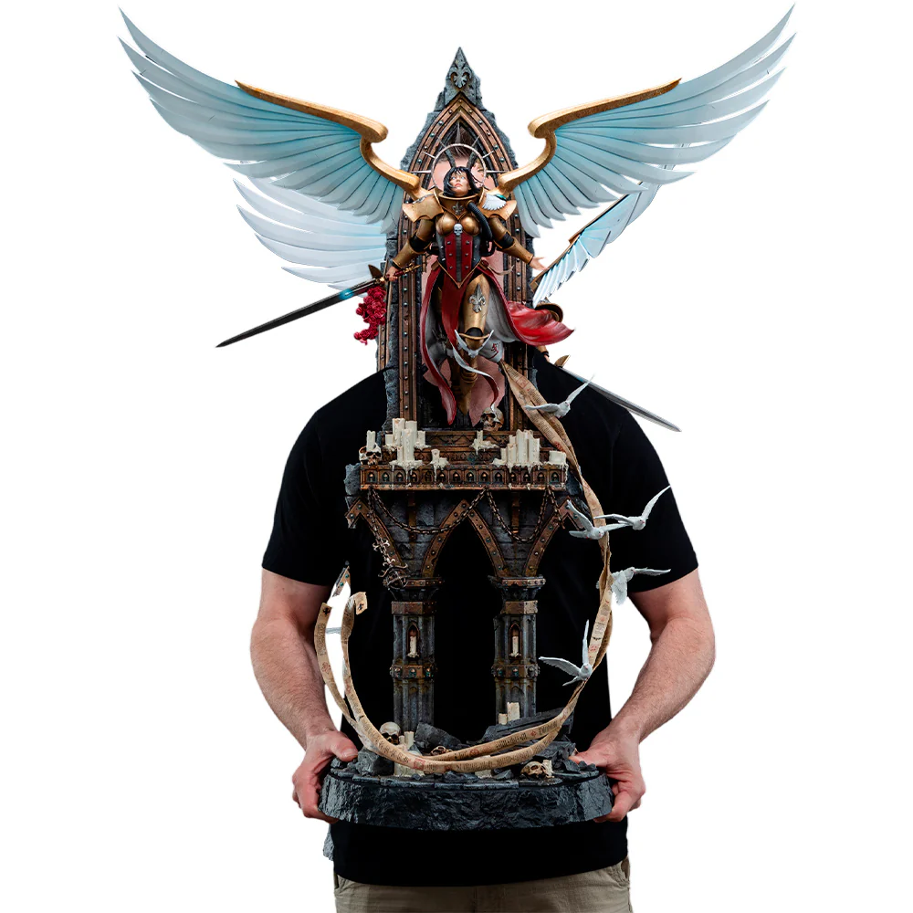 Celestine The Living Saint Warhammer 40K 1:6 Figurka 97 cm - Image 9