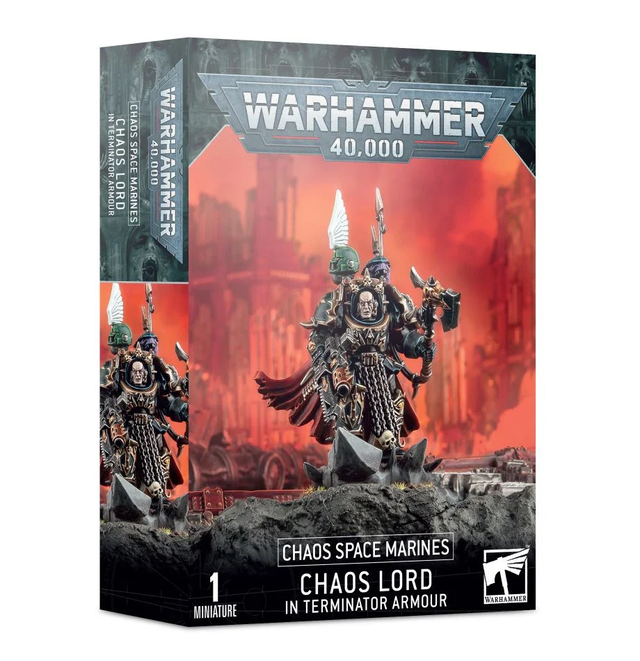 Chaos Lord in Terminator Armour Warhammer 40K