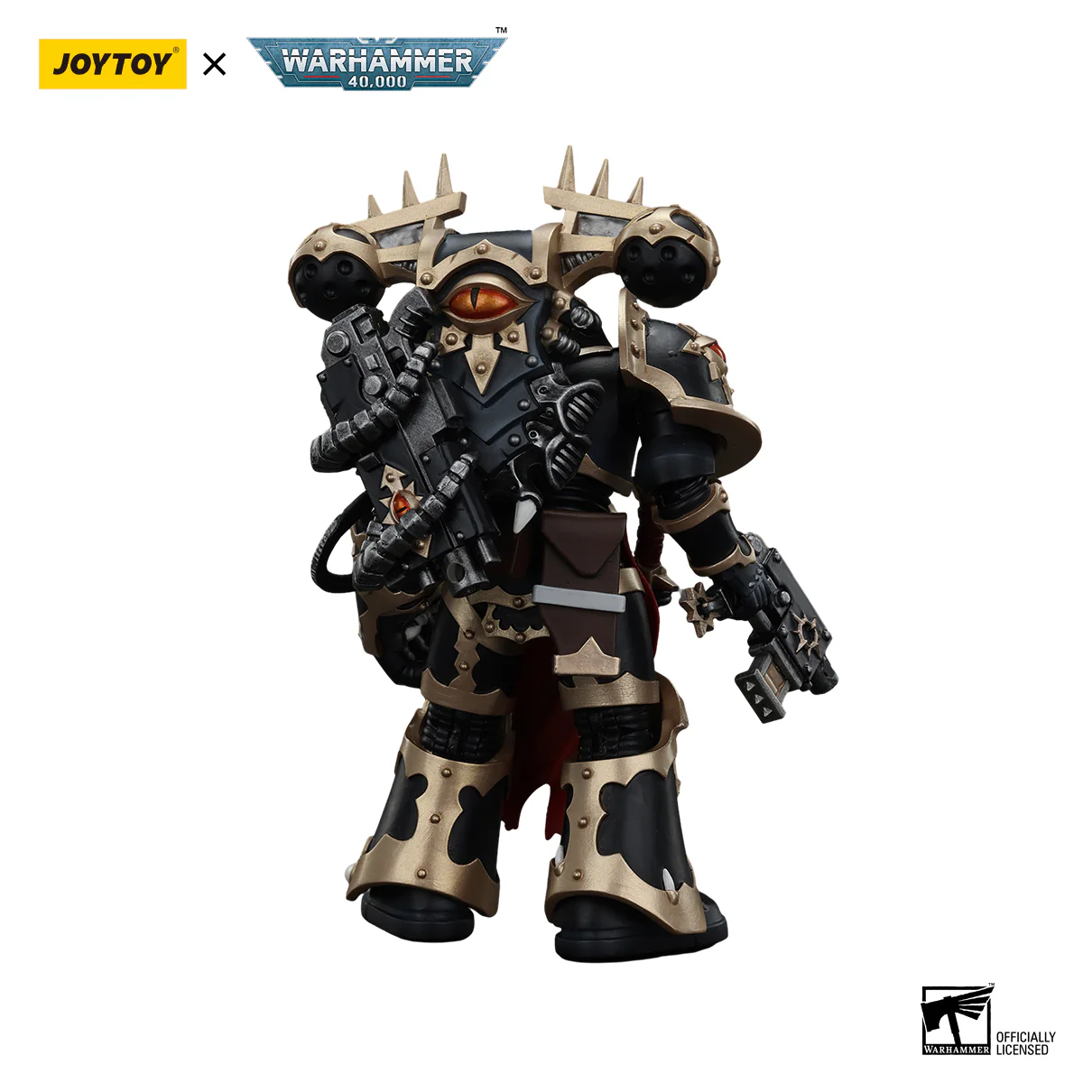 Chaos Space Marines Black Legion Chosen with Bolt Pistol and Power Fist Warhammer 40k 1/18 Figurka 20 cm - Image 2