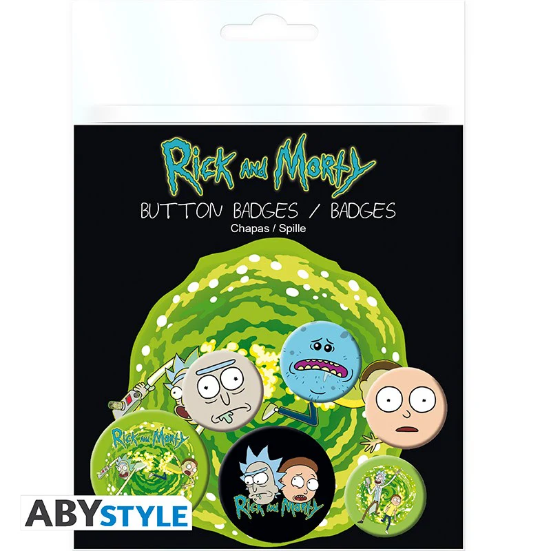 Characters Zestaw Przypinek Rick and Morty - Image 8