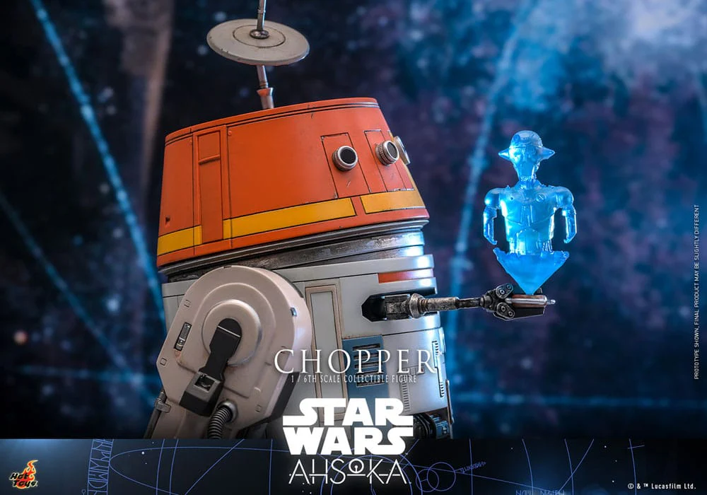 Chopper Star Wars: Ahsoka Action Figure 1/6 Figurka 18 cm - Image 3