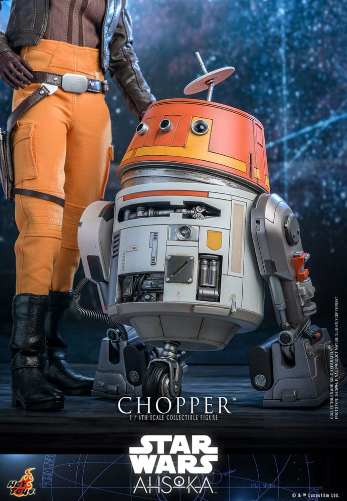 Chopper Star Wars: Ahsoka Action Figure 1/6 Figurka 18 cm - Image 5
