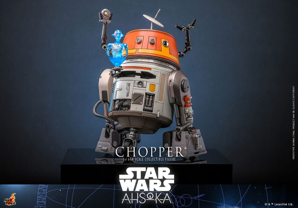 Chopper Star Wars: Ahsoka Action Figure 1/6 Figurka 18 cm - Image 7