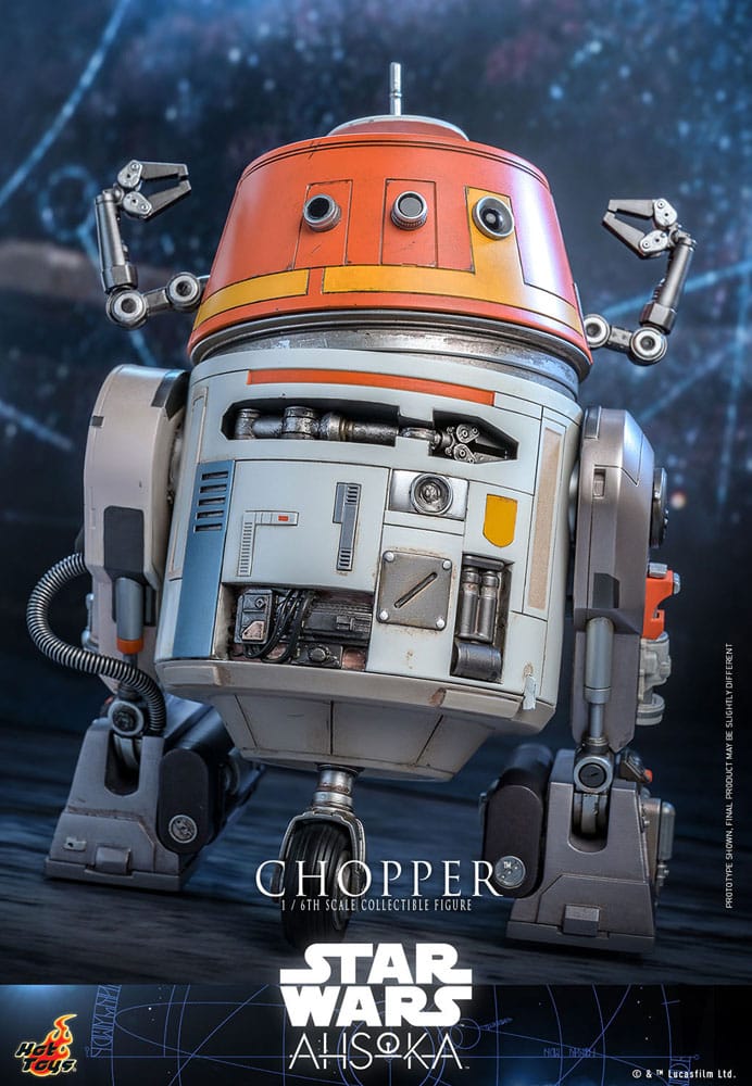 Chopper Star Wars: Ahsoka Action Figure 1/6 Figurka 18 cm - Image 8