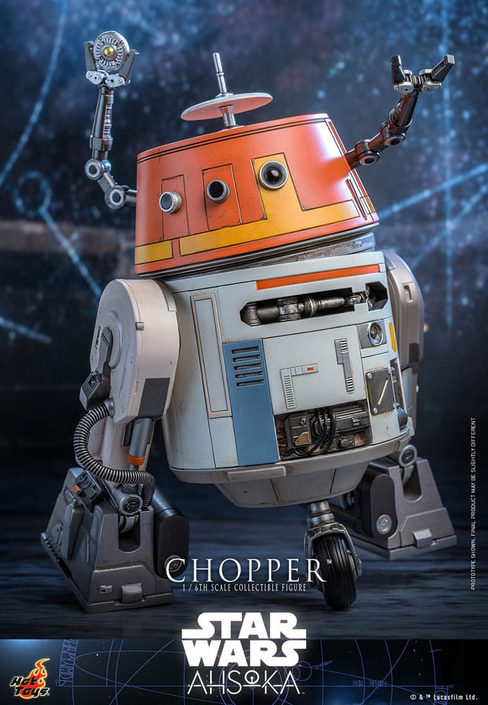 Chopper Star Wars: Ahsoka Action Figure 1/6 Figurka 18 cm - Image 9