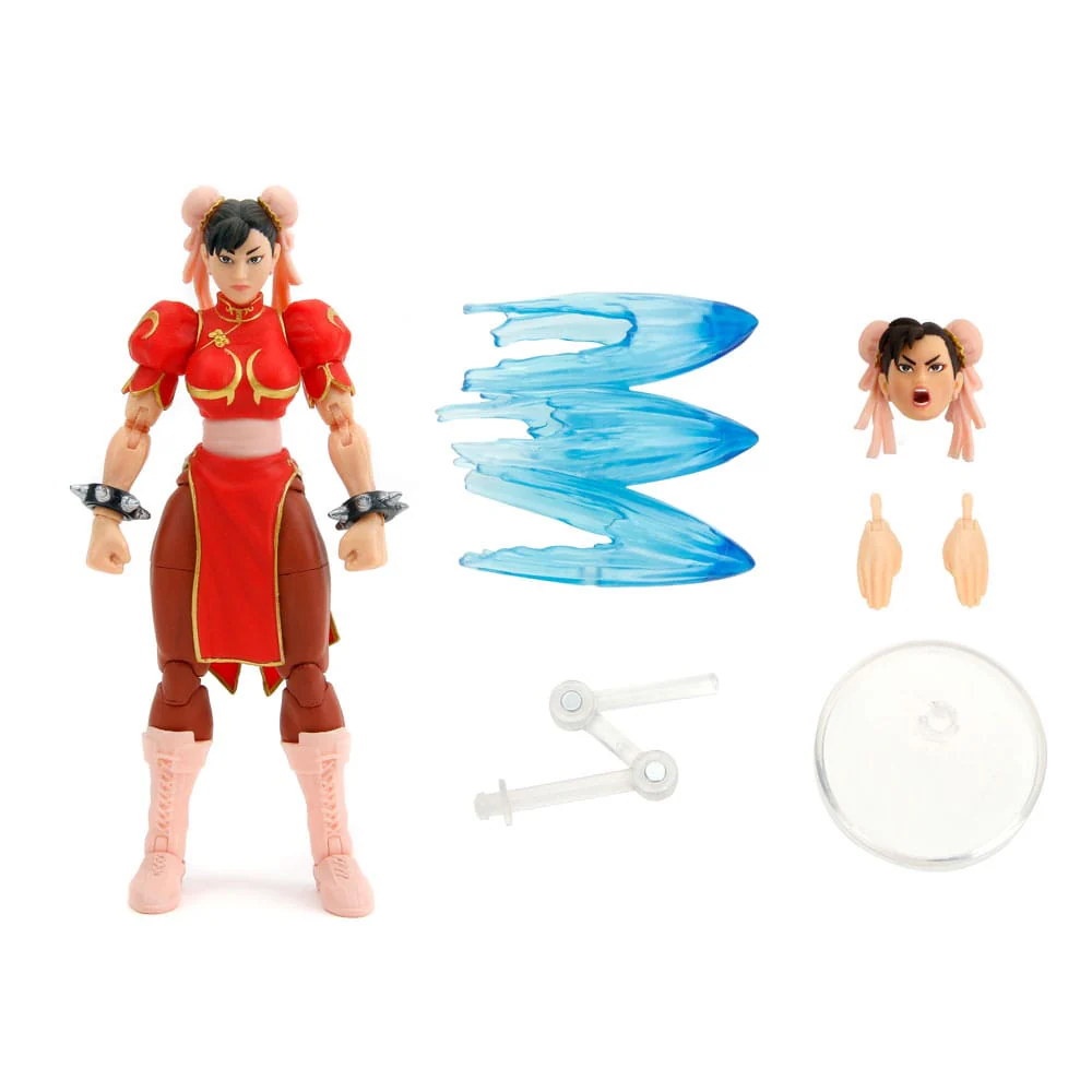 Chun-Li Player 2 Red Ultra Street Fighter II: The Final Challengers Deluxe 1/12 Figurka 15 cm - Image 3