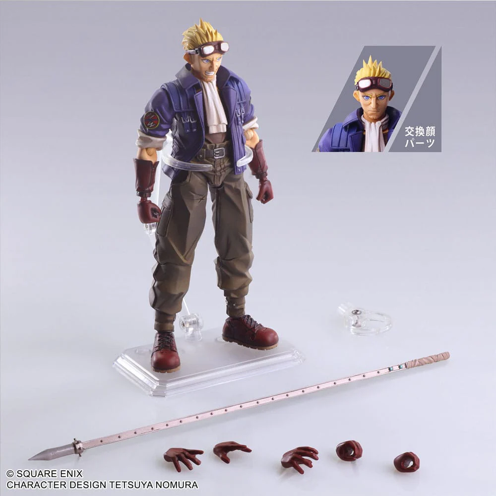 Cid Highwind Final Fantasy VII Bring Arts Figurka 15 cm - Image 9