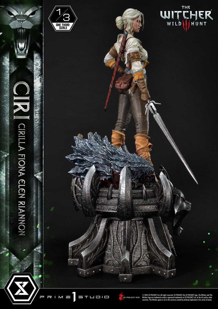 Ciri Fiona Elen Riannon The Witcher 3: Wild Hunt Museum Masterline 1/3 Figurka 81 cm - Image 10