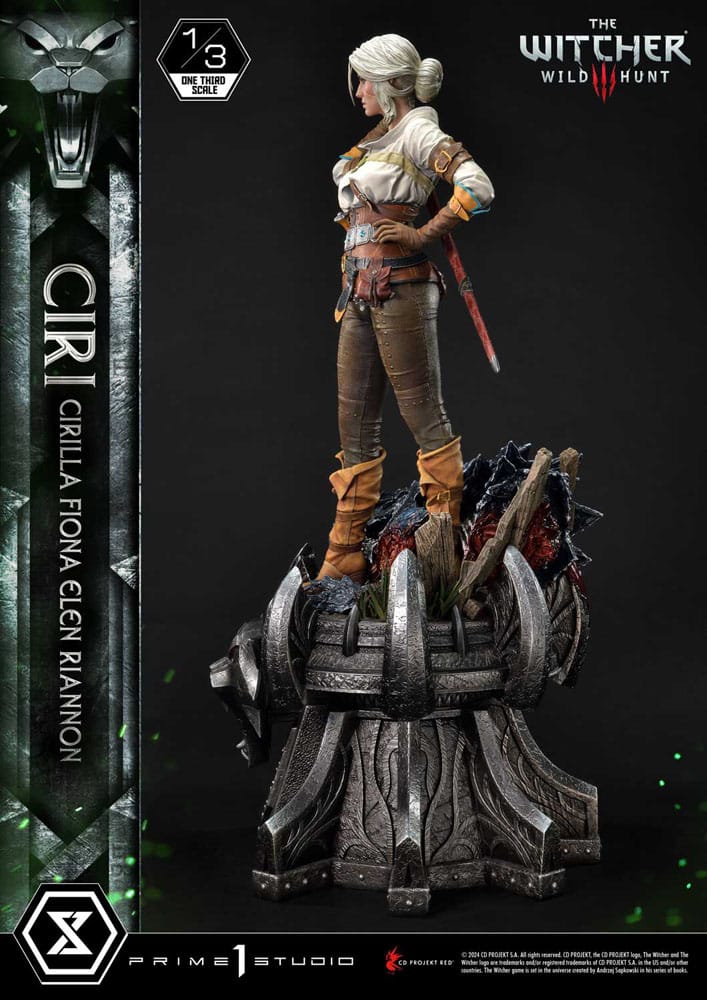 Ciri Fiona Elen Riannon The Witcher 3: Wild Hunt Museum Masterline 1/3 Figurka 81 cm - Image 15