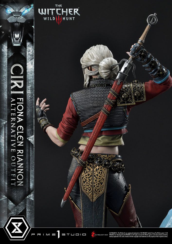 Cirilla Fiona Elen Riannon Alternative Outfit Witcher 3 Wild Hunt 1/4 Figurka 55 cm - Image 8
