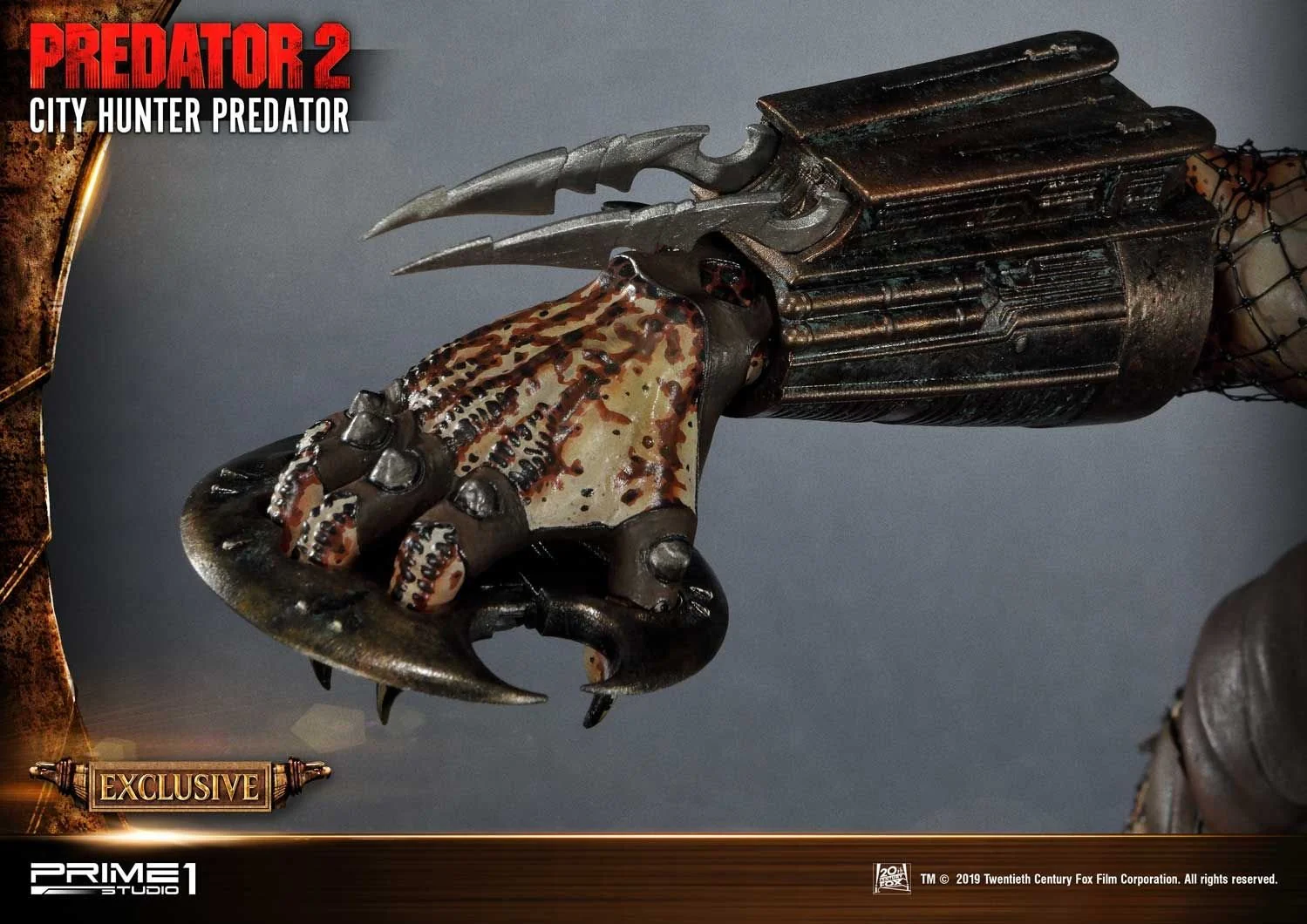 City Hunter Predator 2 3D Wall Art Exclusive Edition Figurka 79 cm - Image 5