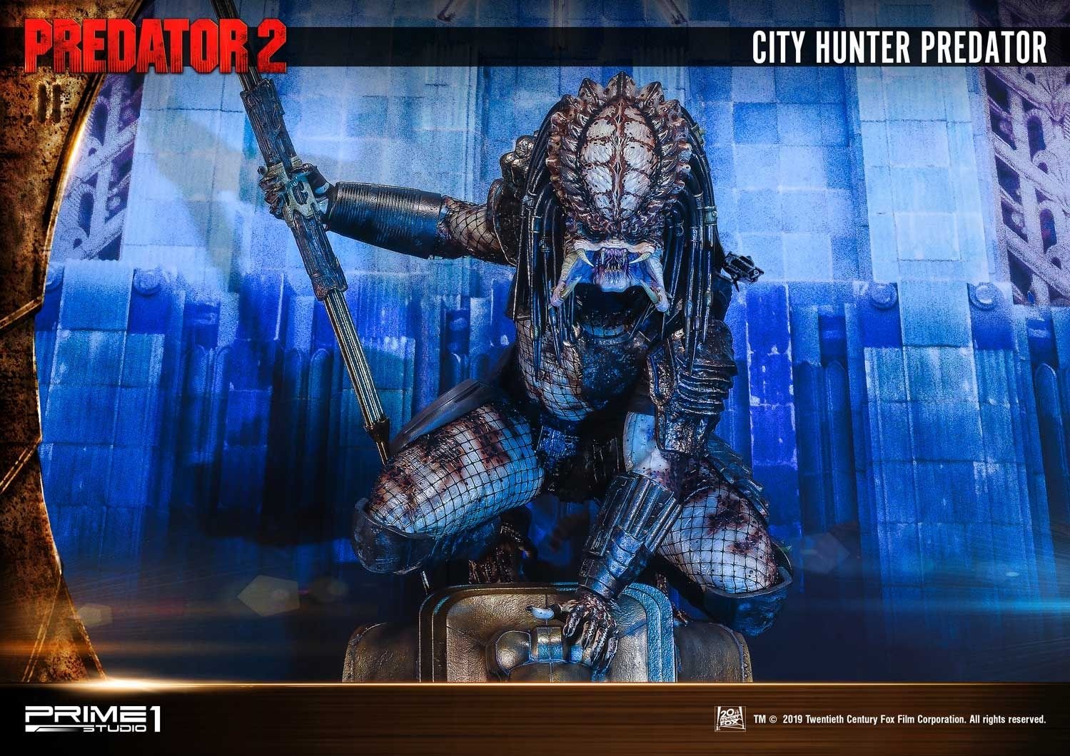 City Hunter Predator 2 3D Wall Art Exclusive Edition Figurka 79 cm - Image 9