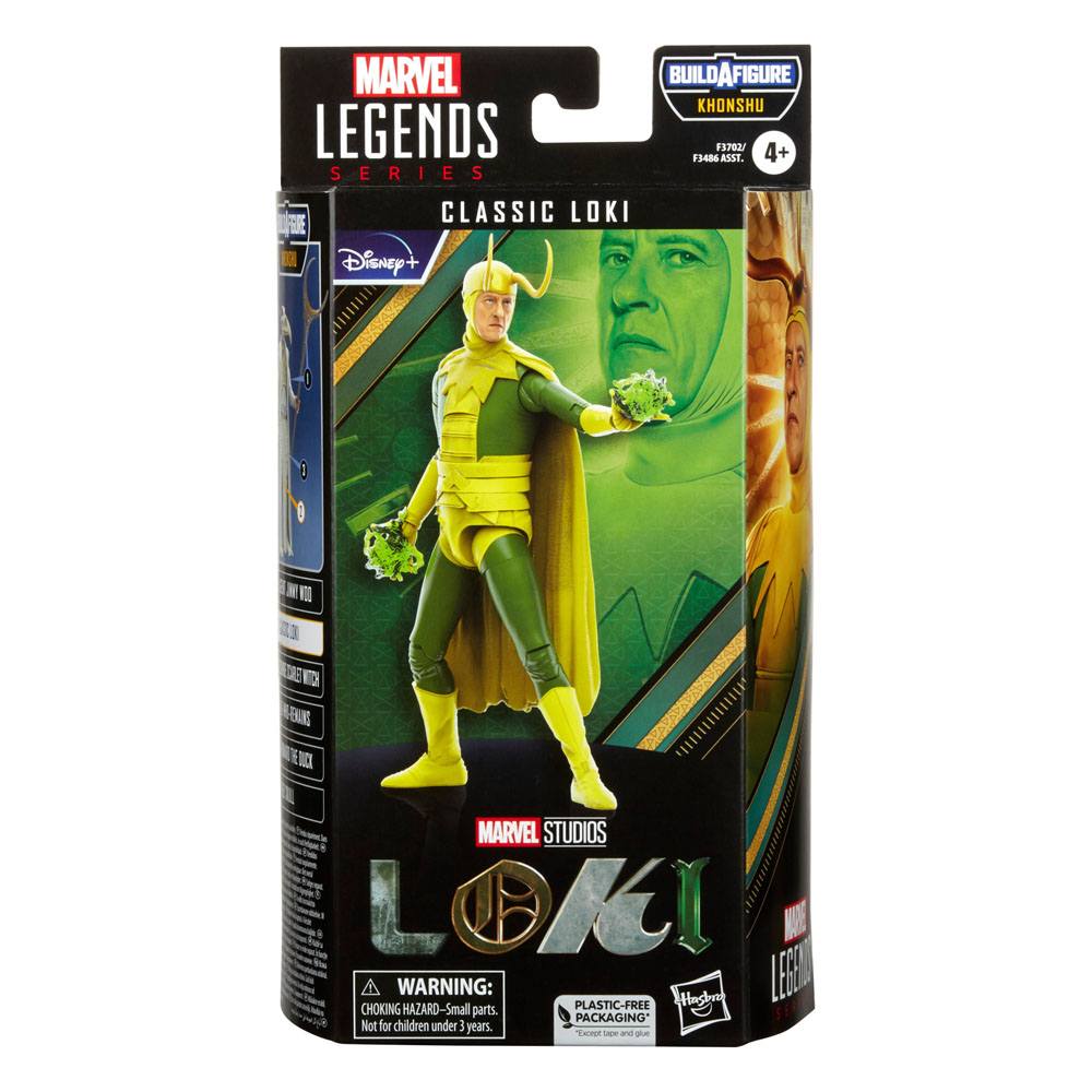Classic Loki Marvel Legends Khonshu BAF Figurka 15 cm - Image 6