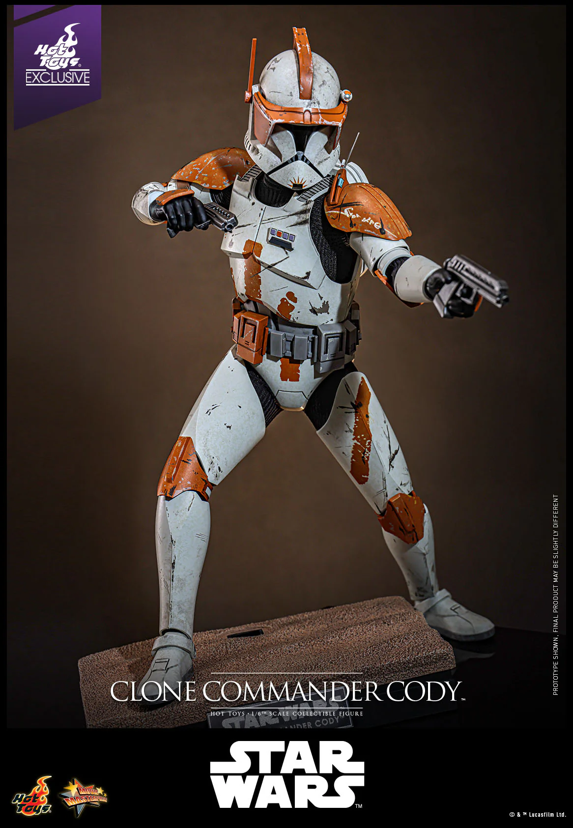 Clone Commander Cody Star Wars: Episode III - Revenge of the Sith 1/6 Hot Toys Exclusive Figurka 30 cm - Image 10