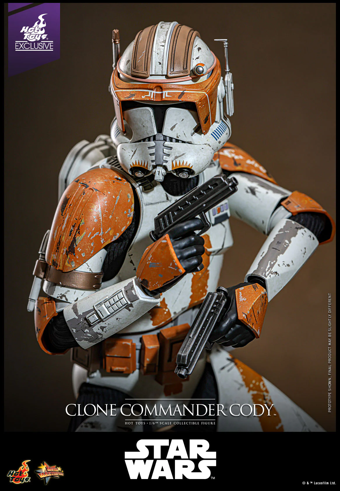 Clone Commander Cody Star Wars: Episode III - Revenge of the Sith 1/6 Hot Toys Exclusive Figurka 30 cm - Image 12