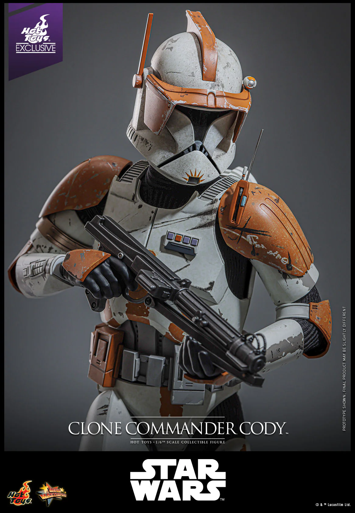 Clone Commander Cody Star Wars: Episode III - Revenge of the Sith 1/6 Hot Toys Exclusive Figurka 30 cm - Image 13