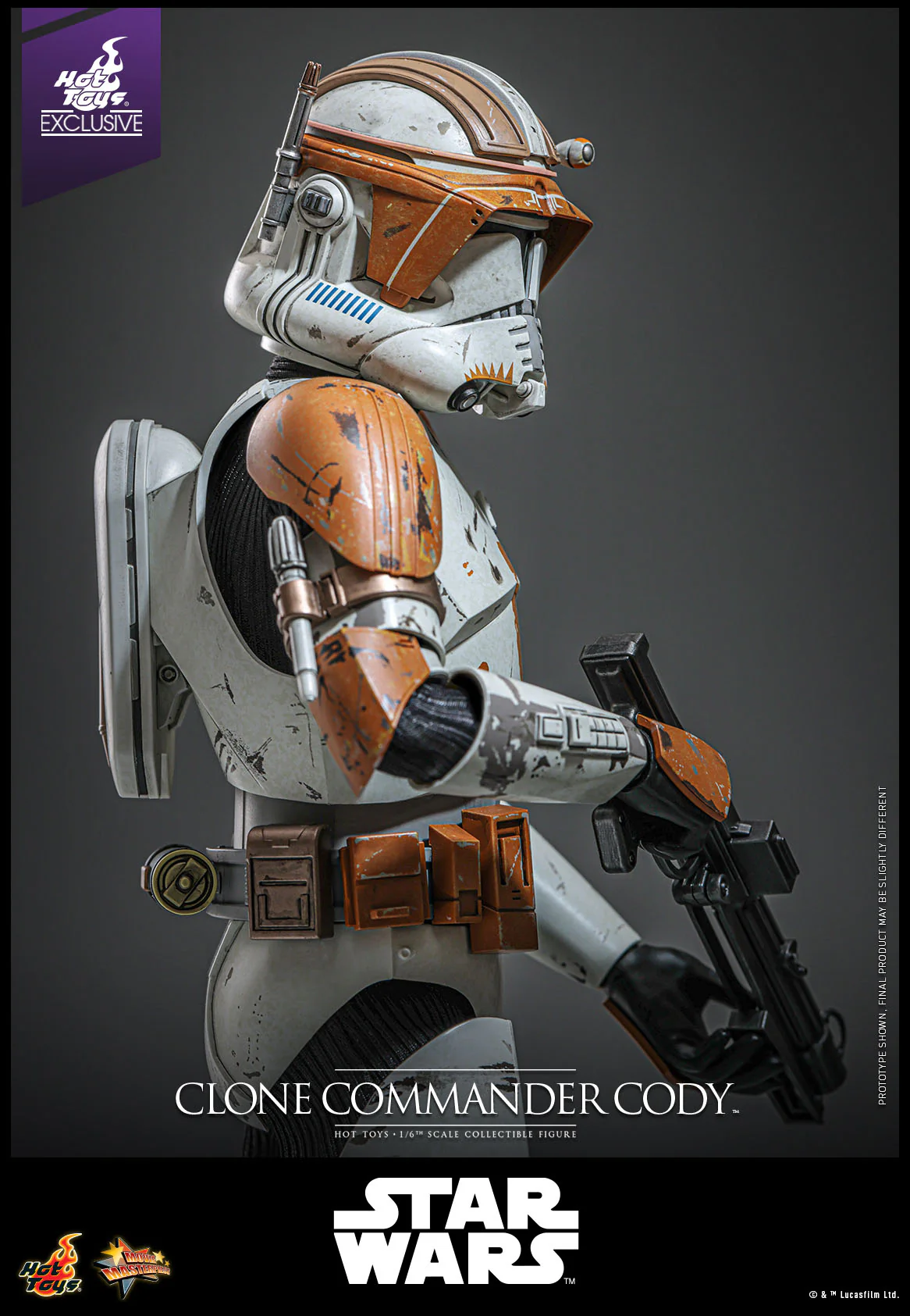Clone Commander Cody Star Wars: Episode III - Revenge of the Sith 1/6 Hot Toys Exclusive Figurka 30 cm - Image 17
