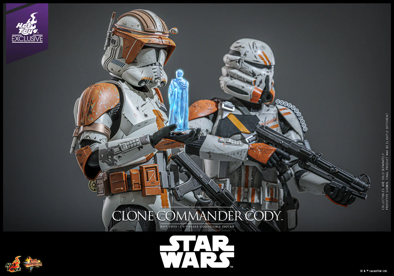 Clone Commander Cody Star Wars: Episode III - Revenge of the Sith 1/6 Hot Toys Exclusive Figurka 30 cm - Image 4
