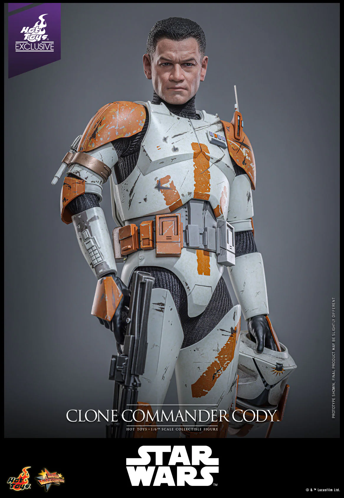 Clone Commander Cody Star Wars: Episode III - Revenge of the Sith 1/6 Hot Toys Exclusive Figurka 30 cm - Image 5