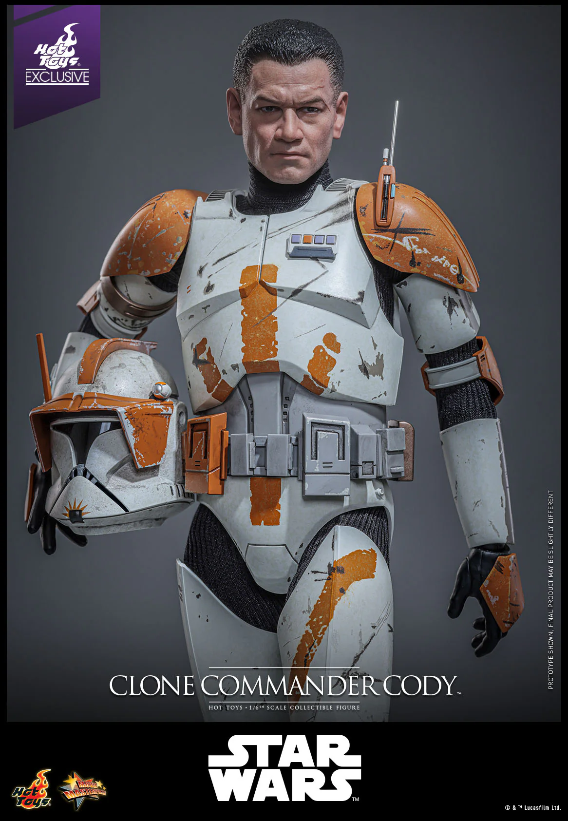 Clone Commander Cody Star Wars: Episode III - Revenge of the Sith 1/6 Hot Toys Exclusive Figurka 30 cm - Image 7