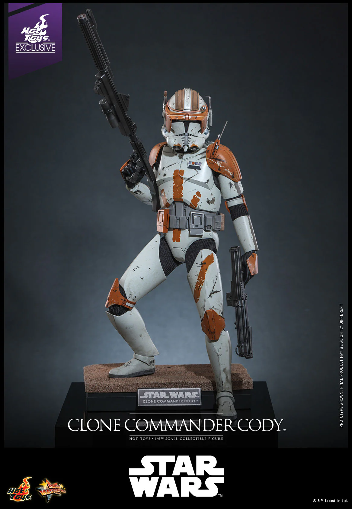 Clone Commander Cody Star Wars: Episode III - Revenge of the Sith 1/6 Hot Toys Exclusive Figurka 30 cm - Image 8