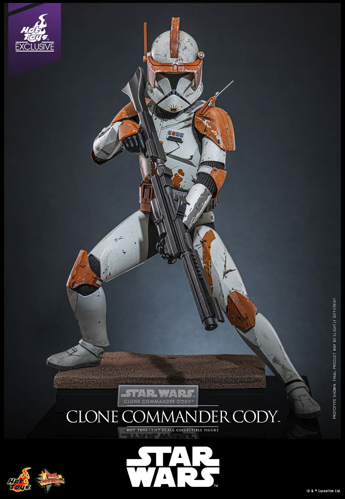 Clone Commander Cody Star Wars: Episode III - Revenge of the Sith 1/6 Hot Toys Exclusive Figurka 30 cm - Image 9