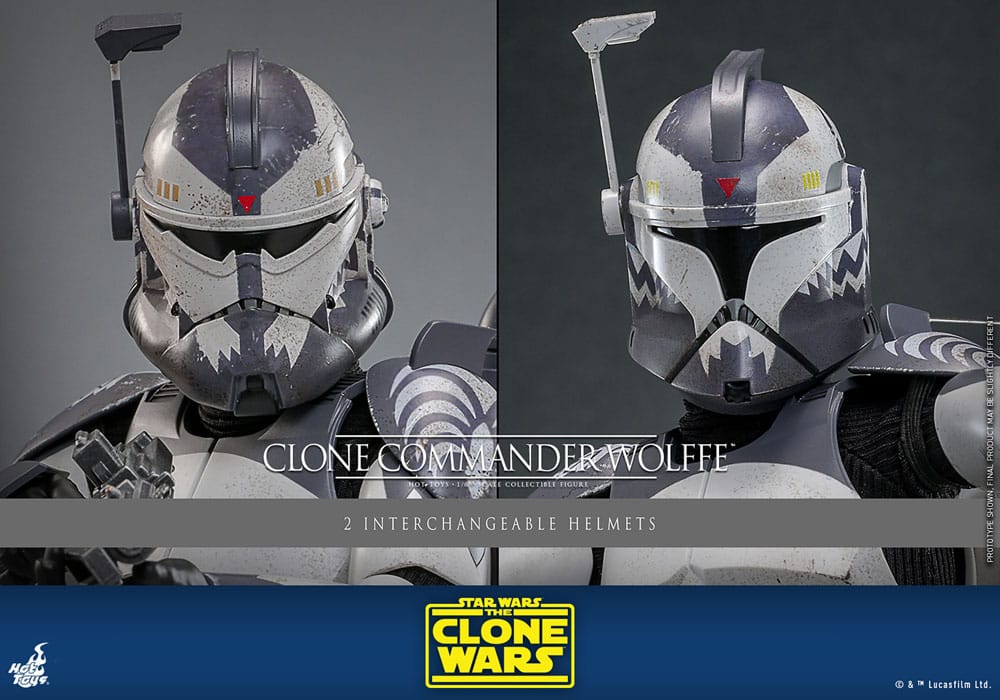 Clone Commander Wolffe Star Wars: The Clone Wars 1/6 Figurka 30 cm - Image 13