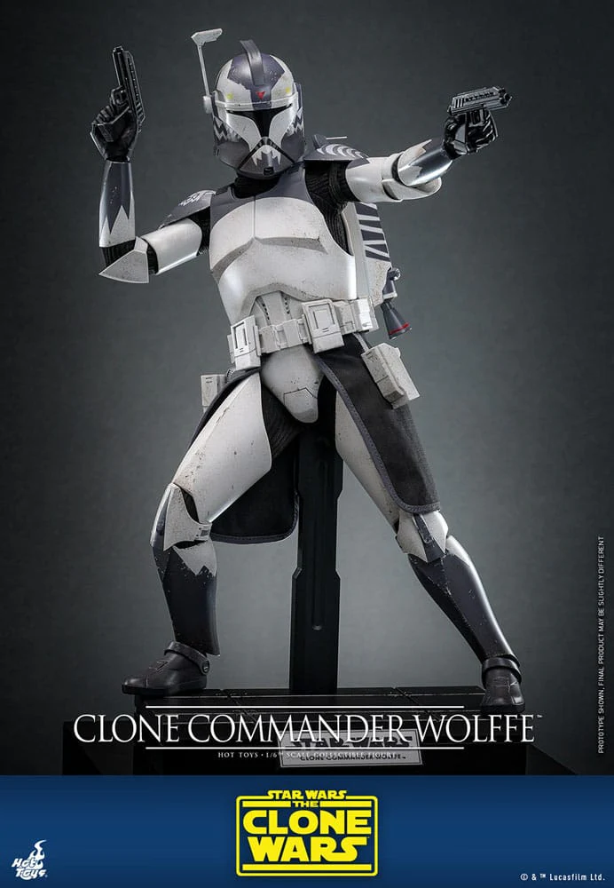Clone Commander Wolffe Star Wars: The Clone Wars 1/6 Figurka 30 cm - Image 2