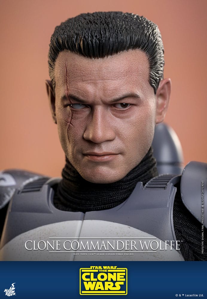 Clone Commander Wolffe Star Wars: The Clone Wars 1/6 Figurka 30 cm - Image 4
