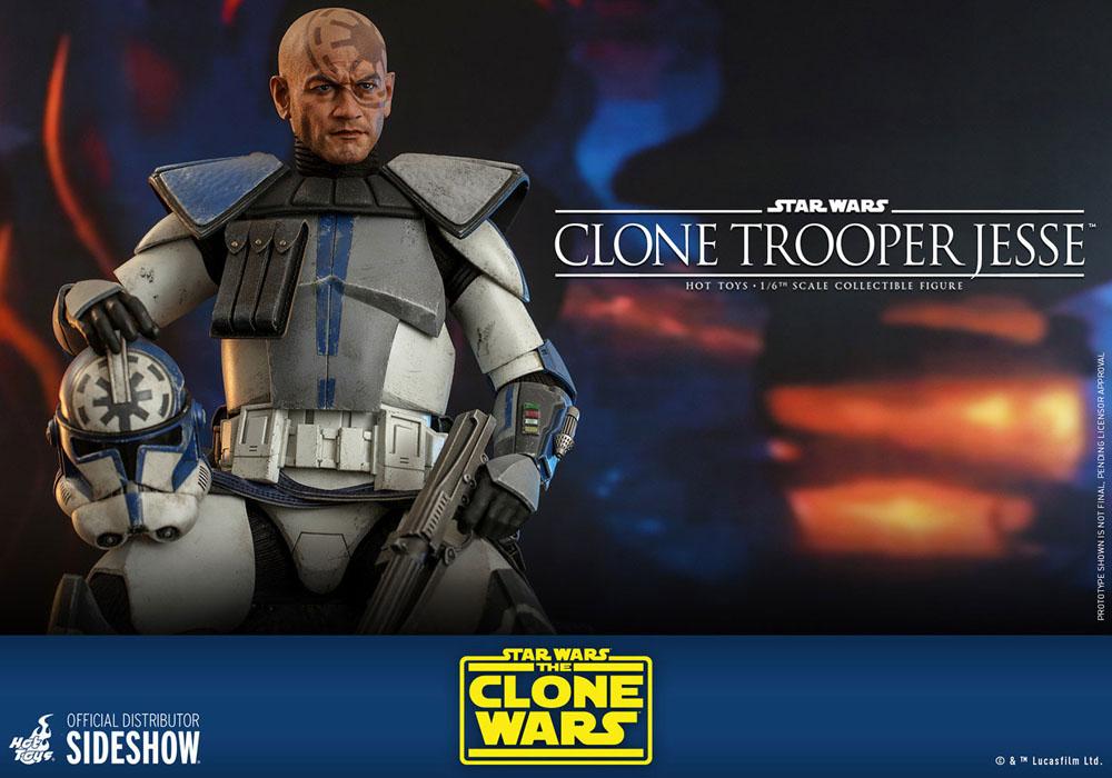 Clone Trooper Jesse Star Wars: The Clone Wars 1/6 Figurka 30 cm - Image 15