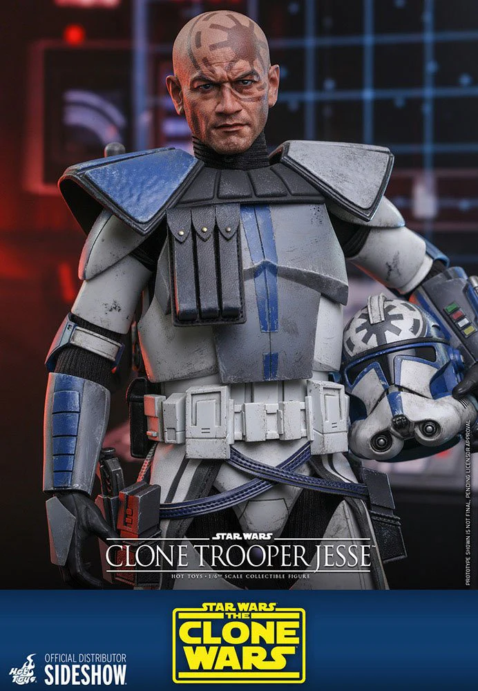 Clone Trooper Jesse Star Wars: The Clone Wars 1/6 Figurka 30 cm - Image 7