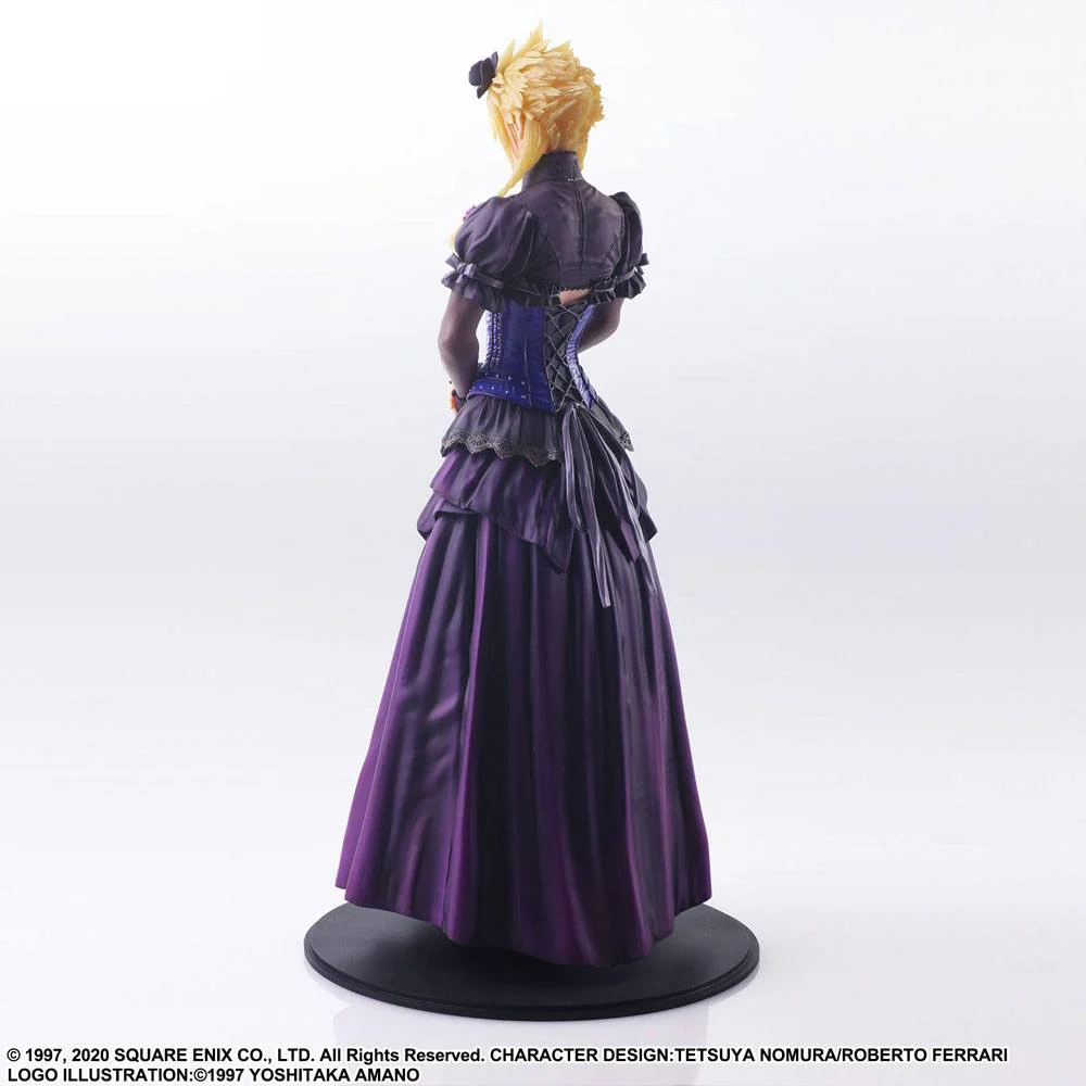 Cloud Strife Dress Ver. Final Fantasy VII Remake Static Arts Gallery Figurka 28 cm - Image 7