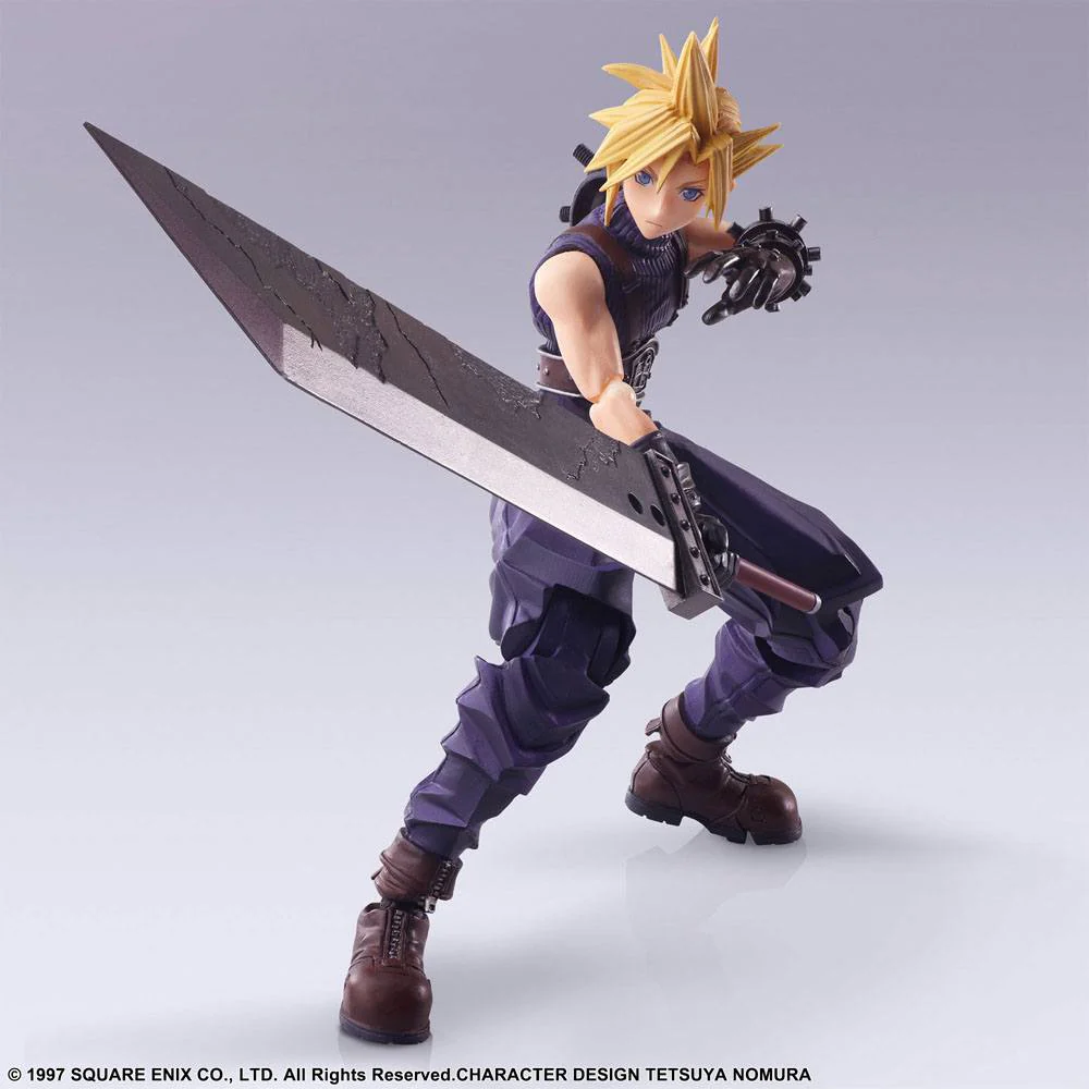 Cloud Strife Final Fantasy VII Bring Arts Figurka 15 cm - Image 10