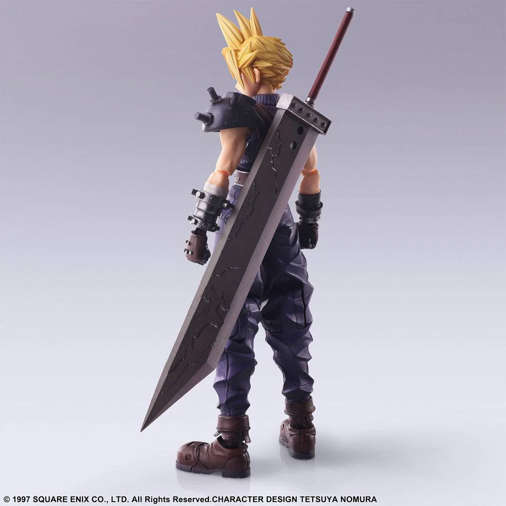 Cloud Strife Final Fantasy VII Bring Arts Figurka 15 cm - Image 11