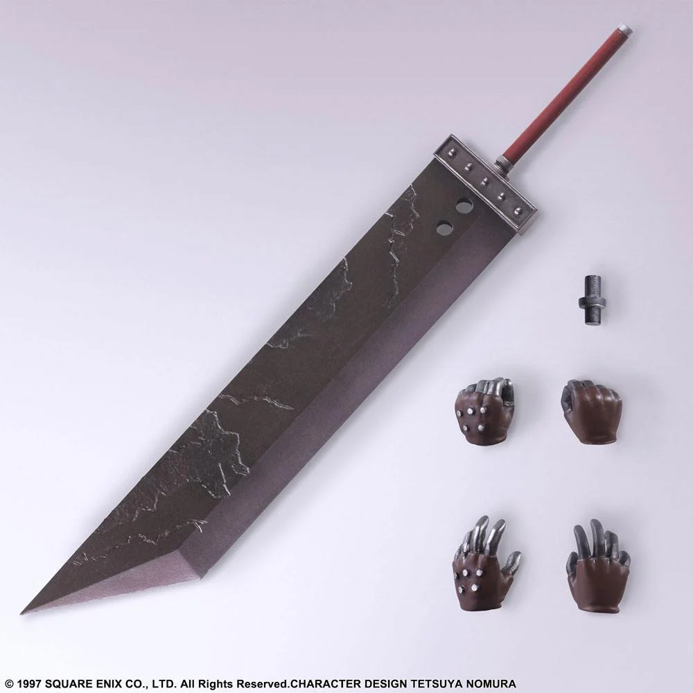 Cloud Strife Final Fantasy VII Bring Arts Figurka 15 cm - Image 14