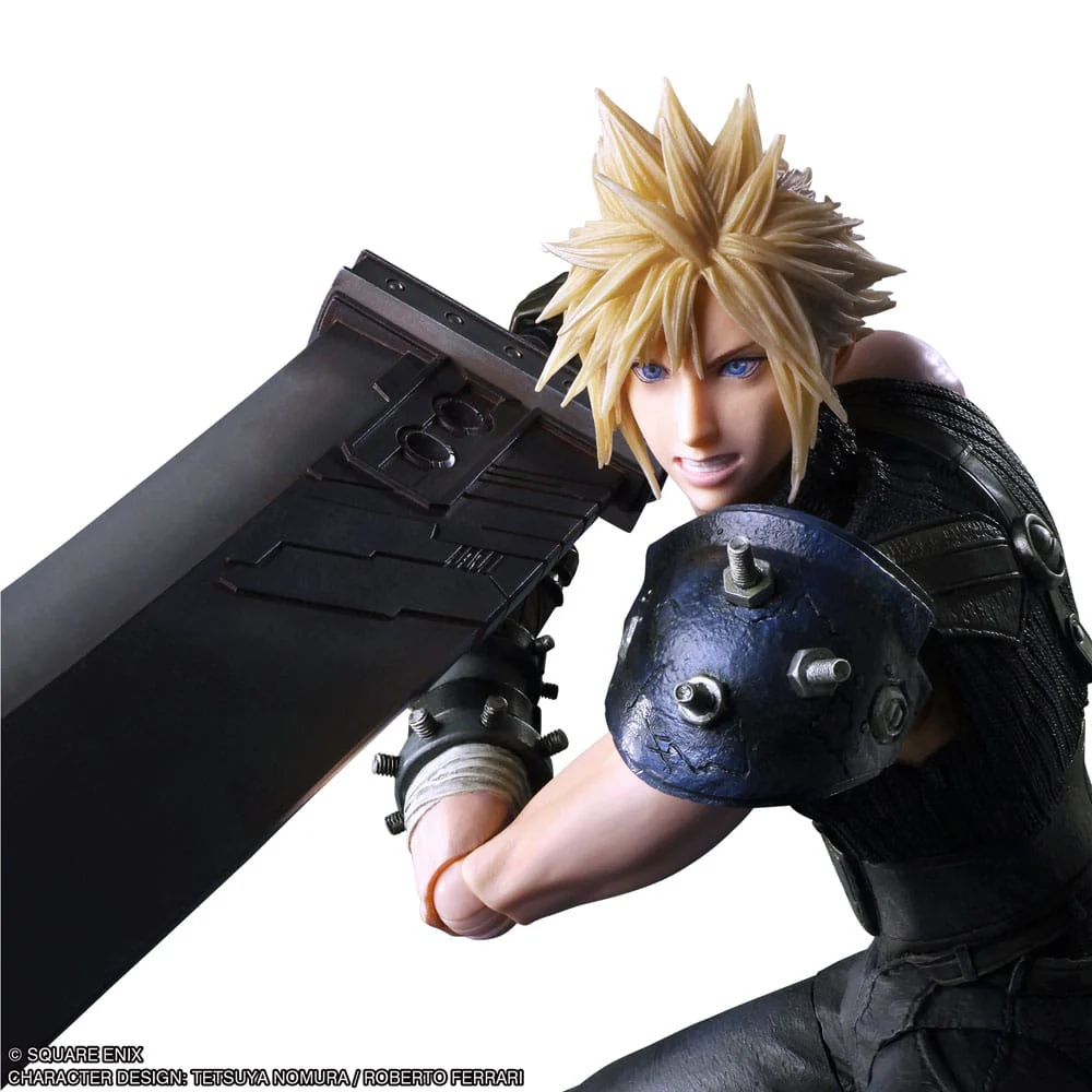 Cloud Strife Final Fantasy VII Play Arts Kai Figurka 27 cm - Image 6