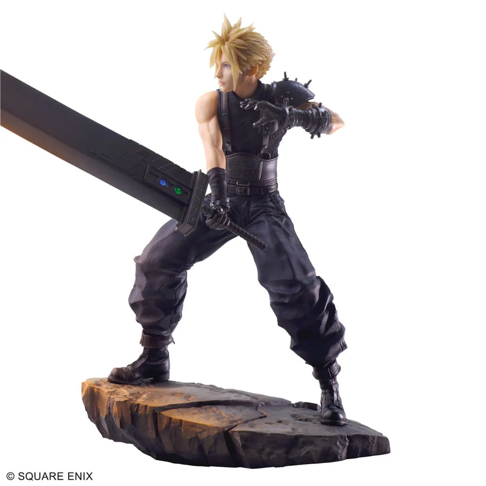 Cloud Strife Final Fantasy VII Rebirth Static Arts Gallery Figurka 18 cm - Image 2
