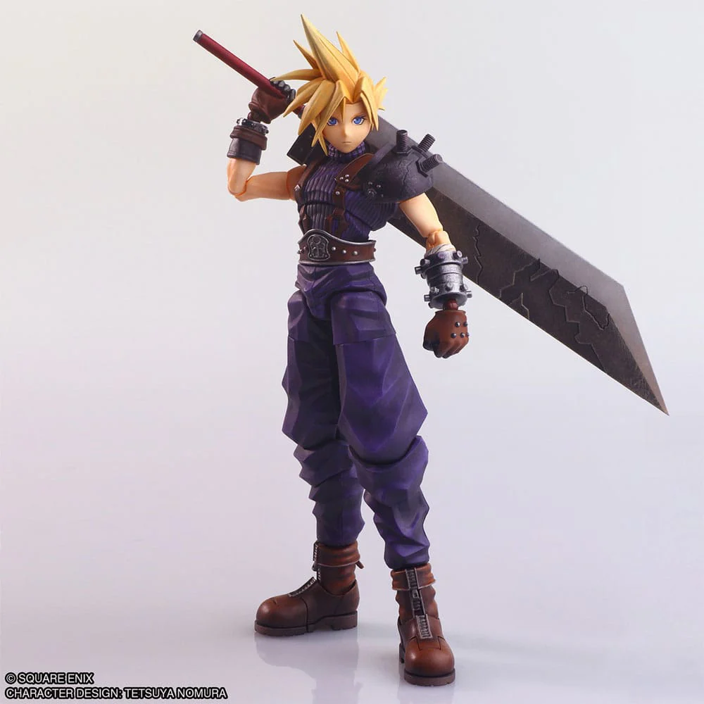 Cloud Strife Final Fantasy VII Structure Arts Plastic Model Kit 16 cm - Image 6