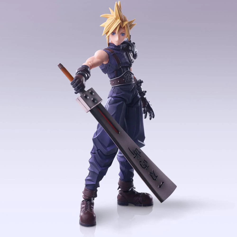 Cloud Strife Hardedge Ver. Final Fantasy VII Bring Arts Figurka 15 cm - Image 4