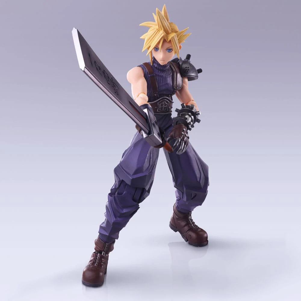 Cloud Strife Hardedge Ver. Final Fantasy VII Bring Arts Figurka 15 cm - Image 5