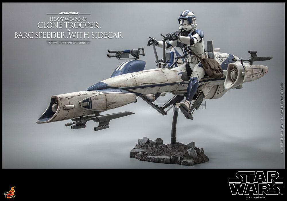 Commander Appo & BARC Speeder Star Wars The Clone Wars 1/6 Figurka 30 cm - Image 10