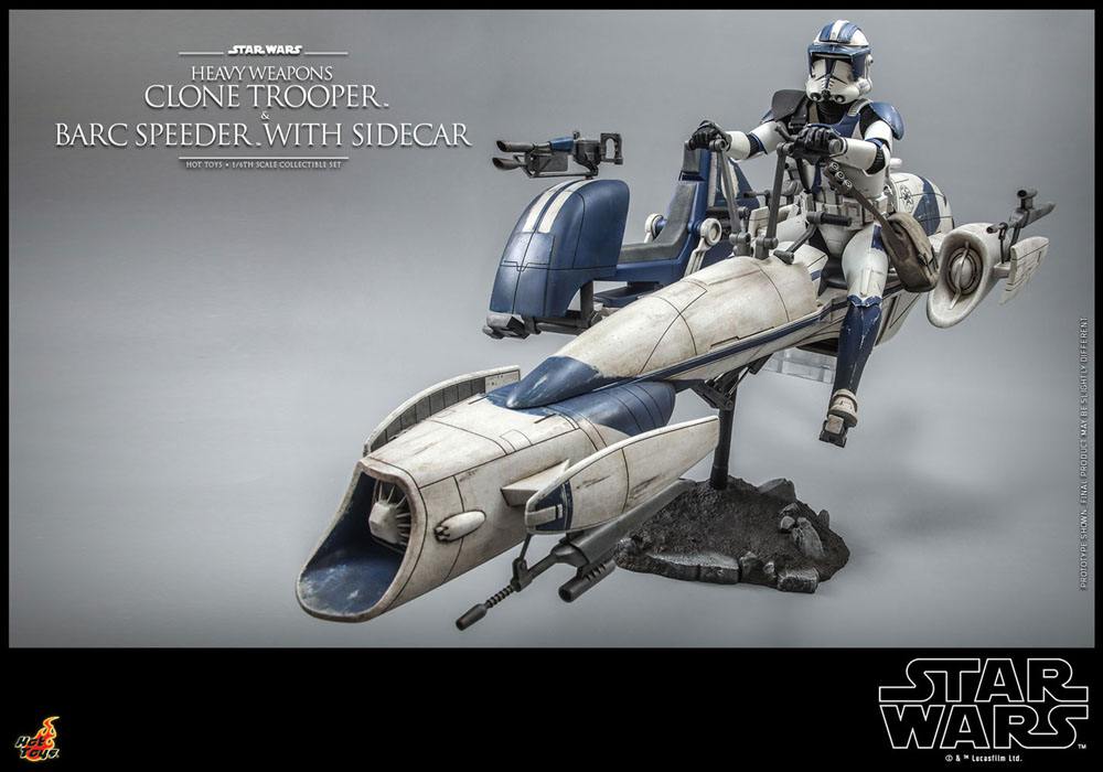 Commander Appo & BARC Speeder Star Wars The Clone Wars 1/6 Figurka 30 cm - Image 11