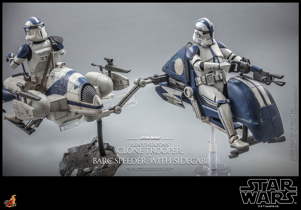 Commander Appo & BARC Speeder Star Wars The Clone Wars 1/6 Figurka 30 cm - Image 12